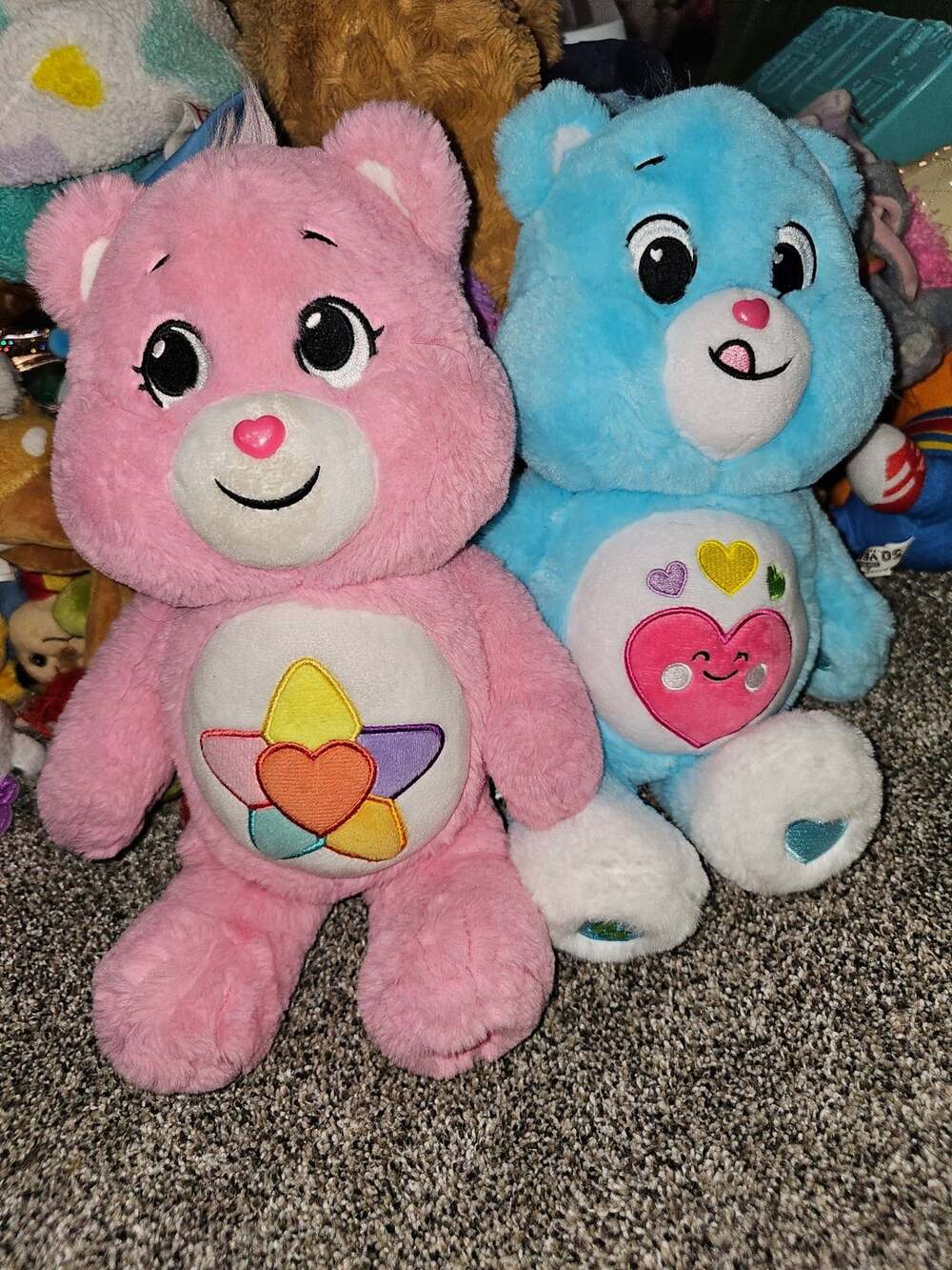 Care Bears True Heart Bear Pink Plush Stuffed Animal